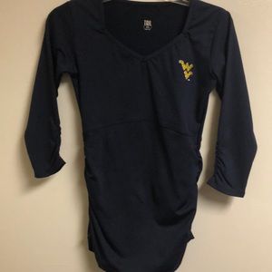 NWOT West Virginia logo navy shirt